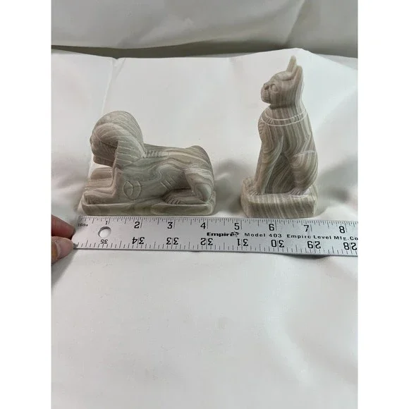 2 of Egyptian Totem‎ Stone Paperweight Desk shelf Decor - Picture 11 of 12
